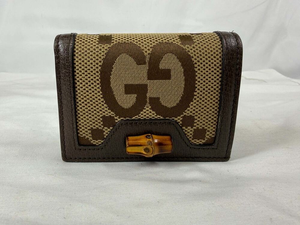 Gucci Bamboo Diana Jumbo GG Wallet SPB-JB 369568
